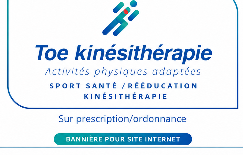 Identité visuelle Toé kinésithérapie